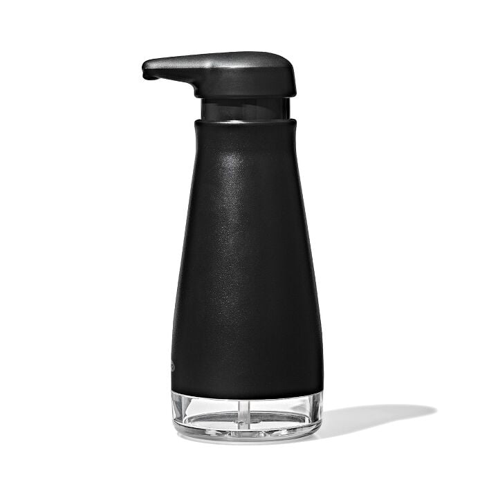 Stainless Steel Soap Dispenser - Black - US 7855