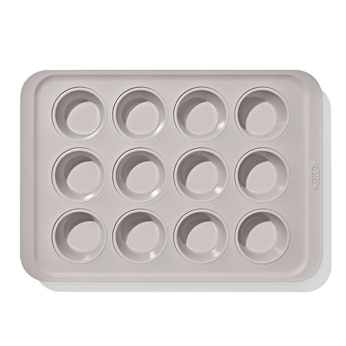 Non-Stick Pro Ceramic Coated Metal Bakeware 12 Cup Muffin Pan – Storm Blue - US 0457