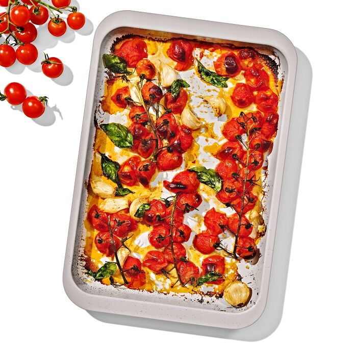 Non-Stick Pro Ceramic Coated Metal Bakeware Quarter Sheet Pan - Biscuit - US 6391