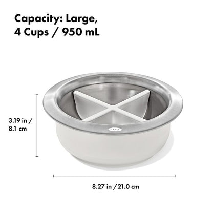 OXO Pet Easy-Clean Slow Feeder - Medium, 2 Cups/489 mL - US 8139