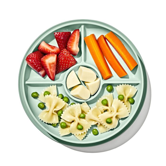 Stick & Stay Suction Divided Plate - US 0980